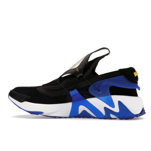 Кроссы Nike Adapt Huarache Black Racer Blue (US Charger) - мужская сетка размеров