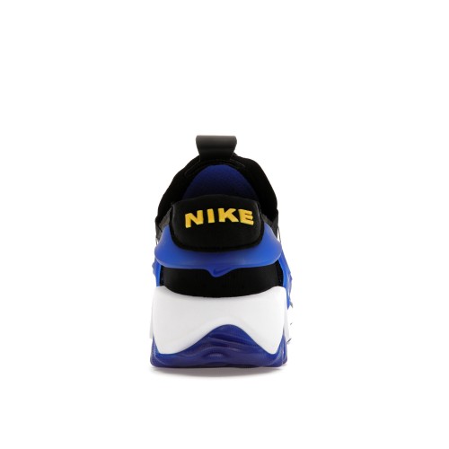 Кроссы Nike Adapt Huarache Black Racer Blue (US Charger) - мужская сетка размеров
