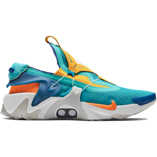 Кроссы Nike Adapt Huarache Hyper Jade  (UK Charger) - мужская сетка размеров