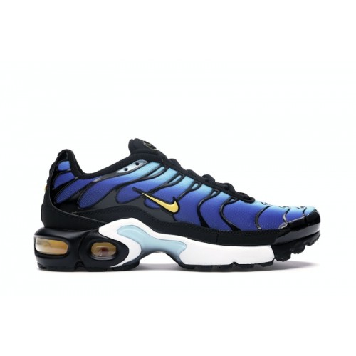 Кроссы Nike Air Max Plus Hyper Blue (GS) - подростковая сетка размеров