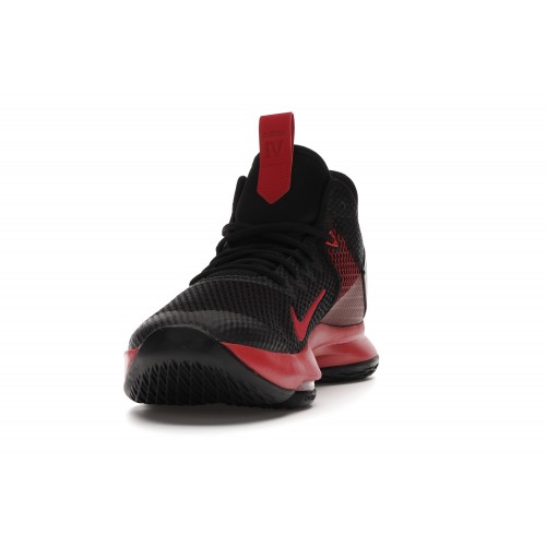 Кроссы LeBron Witness 4 Black Gym Red - мужская сетка размеров