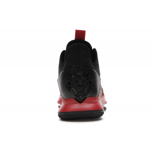 Кроссы LeBron Witness 4 Black Gym Red - мужская сетка размеров