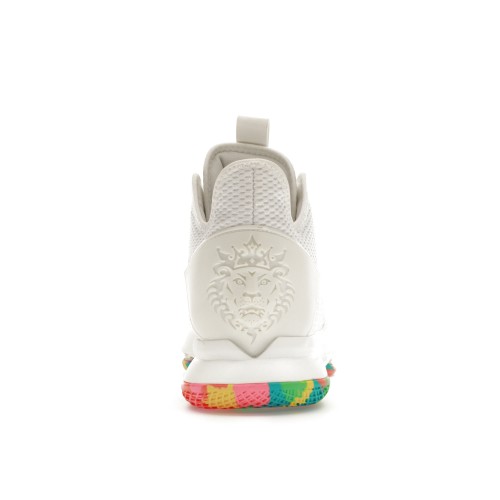 Кроссы Nike LeBron Witness 4 White Multi Camo - мужская сетка размеров