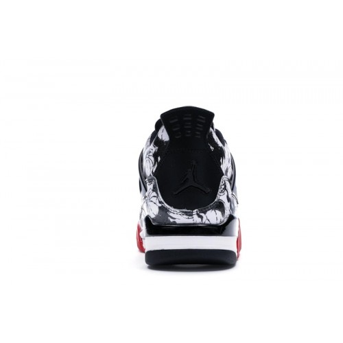 Кроссы Jordan 4 Retro Tattoo (2018) (GS) - подростковая сетка размеров