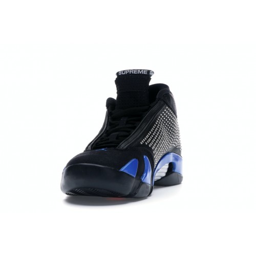 Кроссы Jordan 14 Retro Supreme Black - мужская сетка размеров