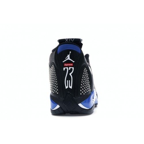 Кроссы Jordan 14 Retro Supreme Black - мужская сетка размеров