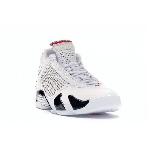 Кроссы Jordan 14 Retro Supreme White - мужская сетка размеров