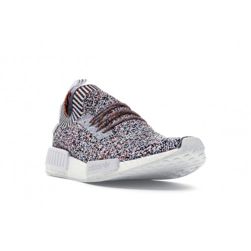 Кроссы adidas NMD R1 Colour Static Rainbow - мужская сетка размеров