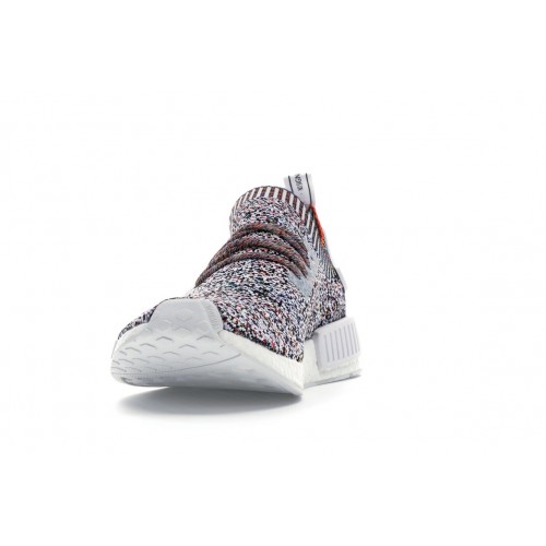 Кроссы adidas NMD R1 Colour Static Rainbow - мужская сетка размеров