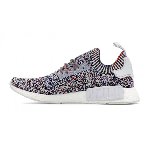 Кроссы adidas NMD R1 Colour Static Rainbow - мужская сетка размеров