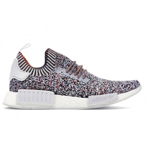 Кроссы adidas NMD R1 Colour Static Rainbow - мужская сетка размеров