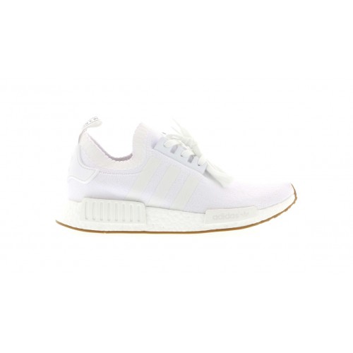 Кроссы adidas NMD R1 Gum Pack White - мужская сетка размеров