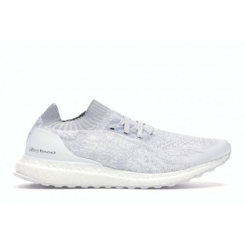 Кроссы adidas Ultra Boost Uncaged Triple White (2017/2021) - мужская сетка размеров