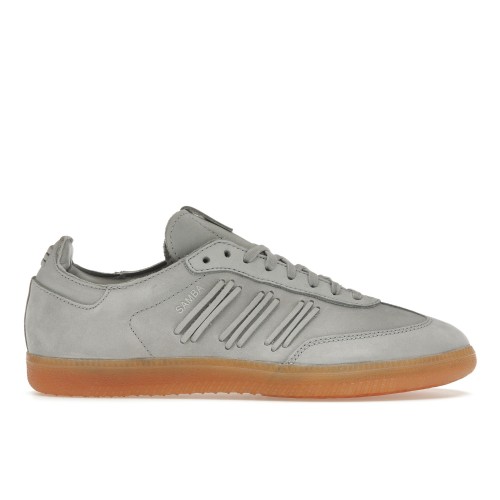 Кроссы adidas Samba W Light Onix/White-White (W) - женская сетка размеров