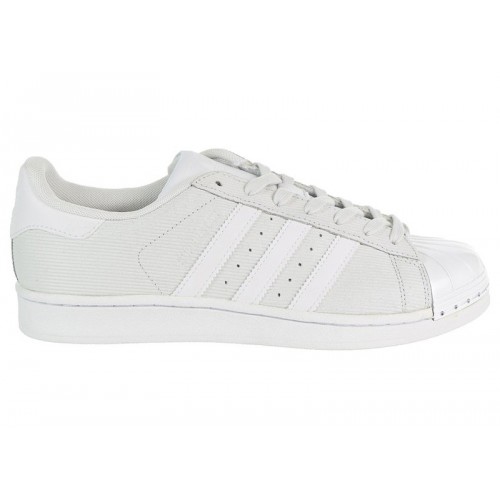 adidas Superstar Cloud White Grey - мужская сетка размеров