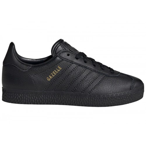 Кроссы adidas Gazelle Core Black (PS) - детская сетка размеров