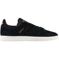 Женские adidas Gazelle Core Black Gold Metallic (W)