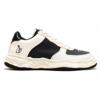 Кроссовки Maison Mihara Yasuhiro Wayne Low Leather FR2 atmos Black White