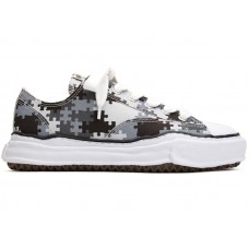 Maison Mihara Yasuhiro Peterson OG Sole Canvas Low Peace and After Camo Grey