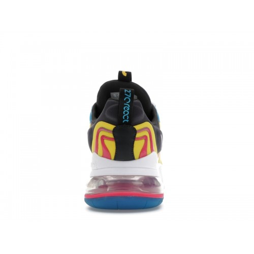 Nike Air Max 270 React ENG Laser Blue - мужская сетка размеров