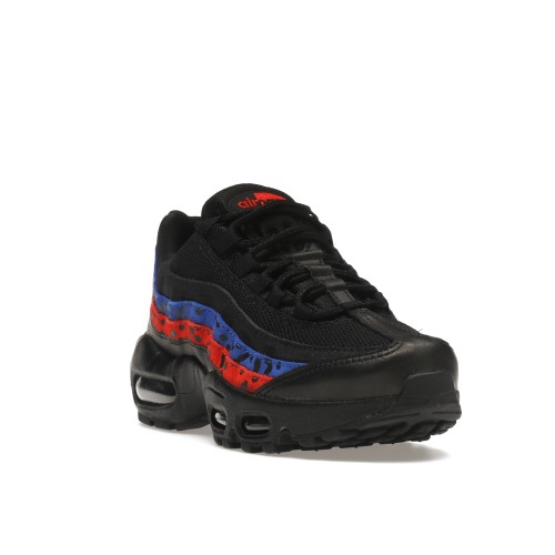 Кроссы Nike Air Max 95 Black Leopard (W) - женская сетка размеров