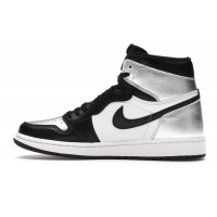 Женские Jordan 1 Retro High Silver Toe (W)