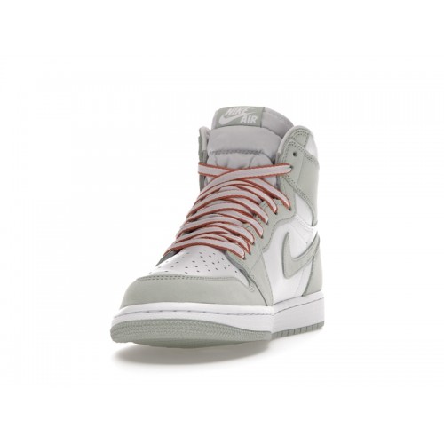 Кроссы Jordan 1 Retro High OG Seafoam (W) - женская сетка размеров