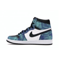 Женские Jordan 1 Retro High Tie Dye (W)