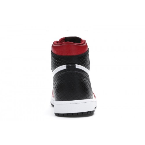 Кроссы Jordan 1 Retro High Satin Snake Chicago (W) - женская сетка размеров