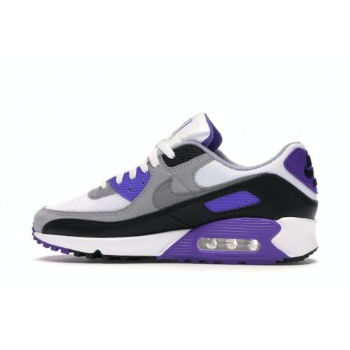 Кроссы Nike Air Max 90 Recraft Hyper Grape (W) - женская сетка размеров