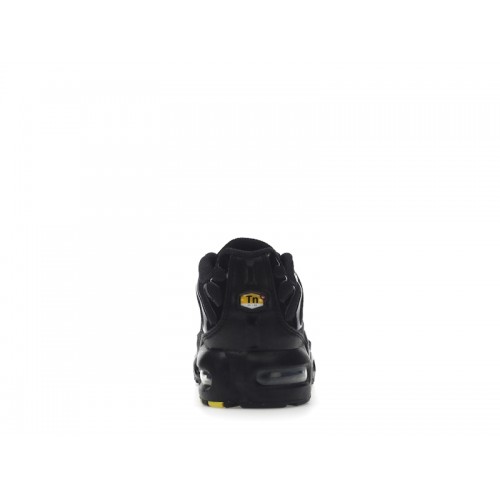 Кроссы Nike Air Max Plus Triple Black (GS) - подростковая сетка размеров