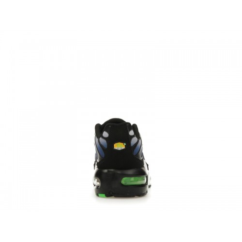 Кроссы Nike Air Max Plus Icons Deep Royal Scream Green (GS) - подростковая сетка размеров