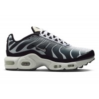 Подростковые кроссовки Nike Air Max Plus Black White Sail Metallic Cool Grey (GS)