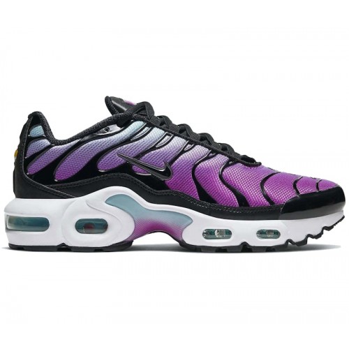 Кроссы Nike Air Max Plus Gradient Purple Black (GS) - подростковая сетка размеров