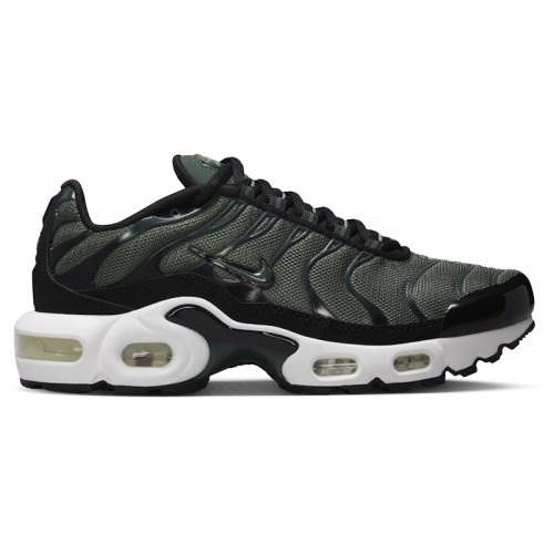 Кроссы Nike Air Max Plus Vintage Green Black Hemp (GS) - подростковая сетка размеров