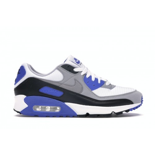 Кроссы Nike Air Max 90 Recraft Royal - мужская сетка размеров