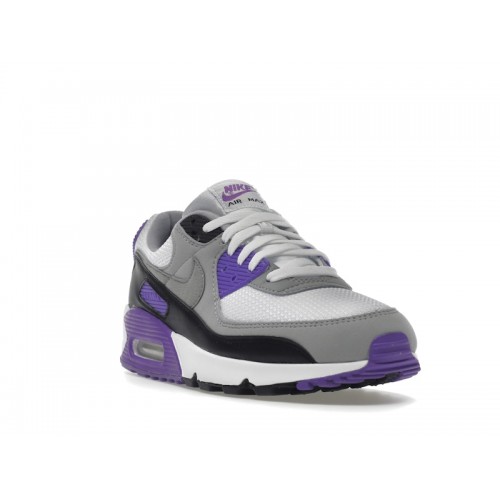 Кроссы Nike Air Max 90 Recraft Hyper Grape - мужская сетка размеров