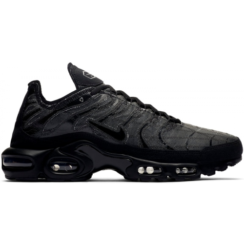 Кроссы Nike Air Max Plus Decon Black - мужская сетка размеров