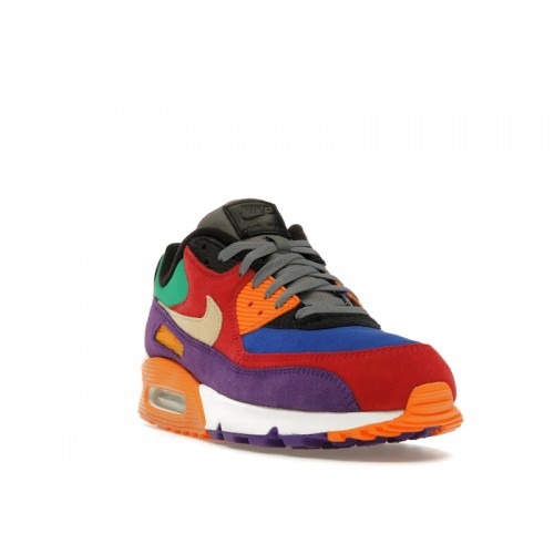 Кроссы Nike Air Max 90 Viotech OG - мужская сетка размеров