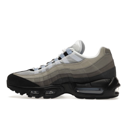 Кроссы Nike Air Max 95 Aluminum - мужская сетка размеров