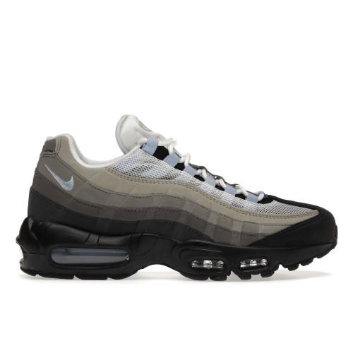 Кроссы Nike Air Max 95 Aluminum - мужская сетка размеров