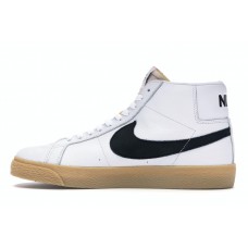 Мужские кроссовки Nike SB Zoom Blazer Mid ISO Orange Label White Gum