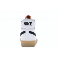 Мужские кроссовки Nike SB Zoom Blazer Mid ISO Orange Label White Gum