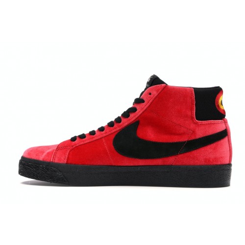 Кроссы Nike SB Zoom Blazer Mid Kevin and Hell - мужская сетка размеров