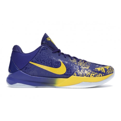 Кроссы Nike Kobe 5 Protro 5 Rings (2020) - мужская сетка размеров