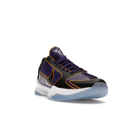 Кроссы Nike Kobe 5 Protro Lakers - мужская сетка размеров