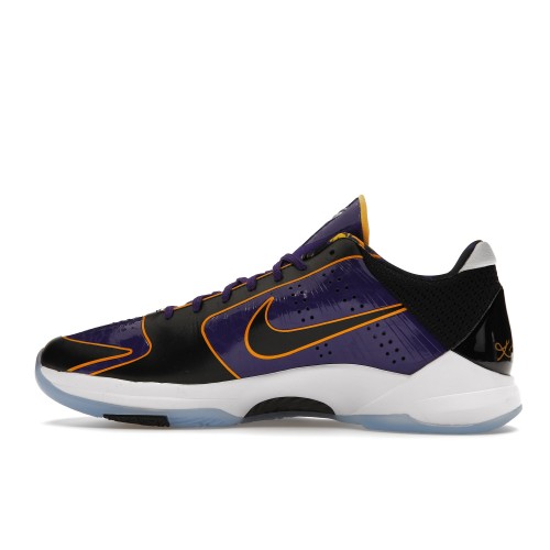 Кроссы Nike Kobe 5 Protro Lakers - мужская сетка размеров