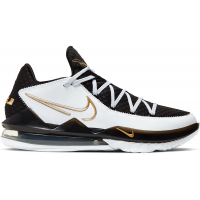 Кроссовки Nike LeBron 17 Low White Metallic Gold