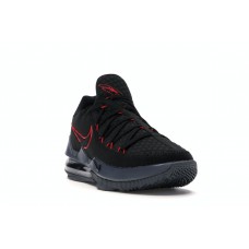 Кроссовки Nike LeBron 17 Low Black Red Dark Grey