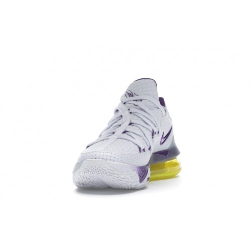 Кроссы Nike LeBron 17 Low Lakers - мужская сетка размеров